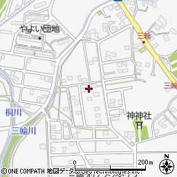 静岡県藤枝市岡部町三輪1507-1周辺の地図