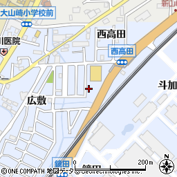 京都府乙訓郡大山崎町大山崎斗加坪1-65周辺の地図