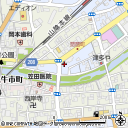 和想館浜田店周辺の地図