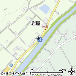 兵庫県加東市岩屋129周辺の地図