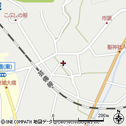 広島県庄原市東城町川東1393周辺の地図