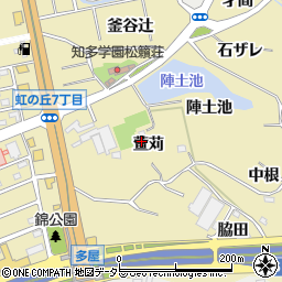 愛知県常滑市多屋周辺の地図