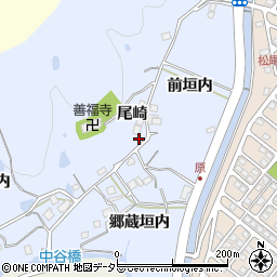兵庫県川辺郡猪名川町原周辺の地図