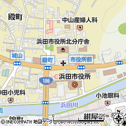 ＡＬＳＯＫ山陰株式会社　浜田支店周辺の地図