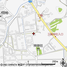 静岡県藤枝市岡部町三輪1349-9周辺の地図