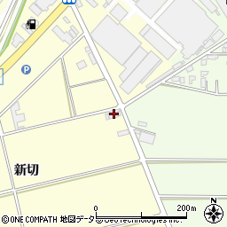 愛知県安城市藤井町新切66周辺の地図