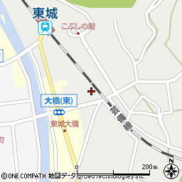 広島県庄原市東城町川東175周辺の地図