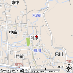 京都府宇治市莵道河原18周辺の地図