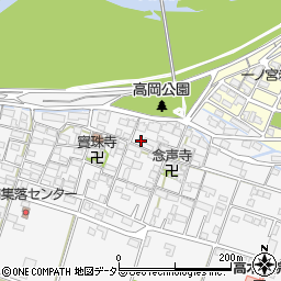 三重県鈴鹿市高岡町844周辺の地図