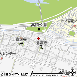 三重県鈴鹿市高岡町842周辺の地図