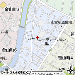 愛知県碧南市新道町周辺の地図