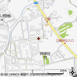 静岡県藤枝市岡部町三輪1348-6周辺の地図