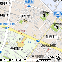 愛知県碧南市鶴見町6丁目周辺の地図
