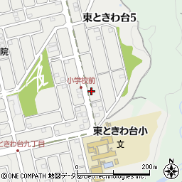 大阪府豊能郡豊能町東ときわ台5丁目13周辺の地図