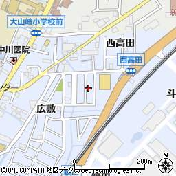 京都府乙訓郡大山崎町大山崎斗加坪1-24周辺の地図