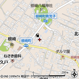 愛知県安城市根崎町上小久戸周辺の地図