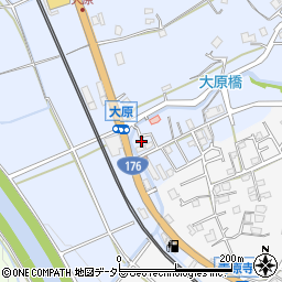 兵庫県三田市大原813周辺の地図