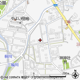 静岡県藤枝市岡部町三輪1523周辺の地図