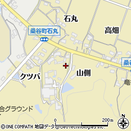 愛知県岡崎市桑谷町山側16周辺の地図