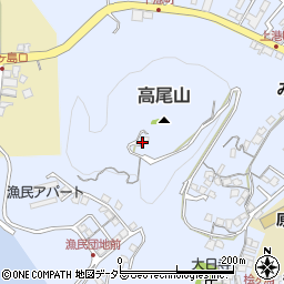 島根県水産技術センター　漁業無線指導所周辺の地図