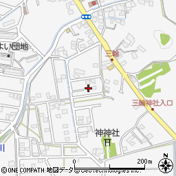 静岡県藤枝市岡部町三輪1340-3周辺の地図