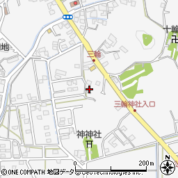 静岡県藤枝市岡部町三輪1339周辺の地図