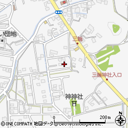 静岡県藤枝市岡部町三輪1340-4周辺の地図