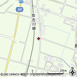 兵庫県小野市復井町449周辺の地図