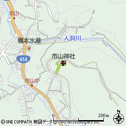 市山神社周辺の地図