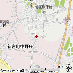 兵庫県たつの市新宮町中野庄226周辺の地図