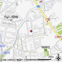 静岡県藤枝市岡部町三輪1516-4周辺の地図