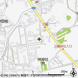 静岡県藤枝市岡部町三輪1340周辺の地図