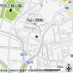 静岡県藤枝市岡部町三輪696-19周辺の地図