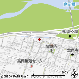 三重県鈴鹿市高岡町881周辺の地図