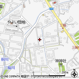 静岡県藤枝市岡部町三輪1516-1周辺の地図