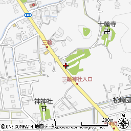 静岡県藤枝市岡部町三輪1336-7周辺の地図