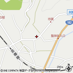 広島県庄原市東城町川東351周辺の地図