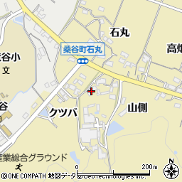 愛知県岡崎市桑谷町山側19周辺の地図