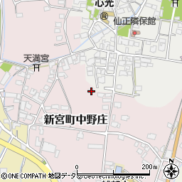 兵庫県たつの市新宮町中野庄151周辺の地図