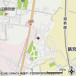 兵庫県たつの市新宮町仙正29周辺の地図