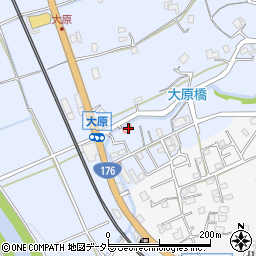 兵庫県三田市大原810周辺の地図