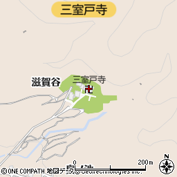 三室戸寺周辺の地図