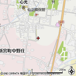 兵庫県たつの市新宮町仙正83周辺の地図