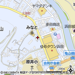 浜田市立　原井小学校ふたば学級周辺の地図