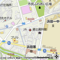 島根県浜田市黒川町3733-16周辺の地図