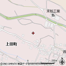 三重県鈴鹿市上田町周辺の地図