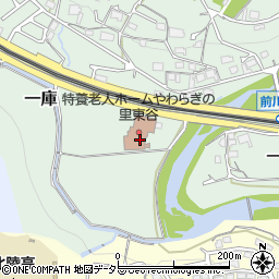 兵庫県川西市一庫北中島周辺の地図