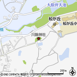 川除神社周辺の地図