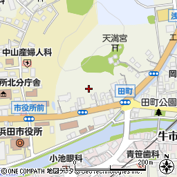 〒697-0026 島根県浜田市田町の地図