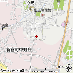 兵庫県たつの市新宮町仙正84周辺の地図